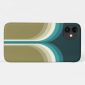 Coques Case-Mate iPhone Décoration à double arche de style rétro (Dos (Horizontal))