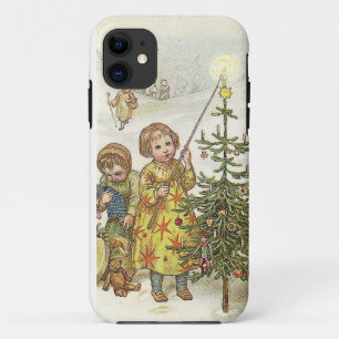 Coques Pour iPhone Décoration de l'arbre de Noël