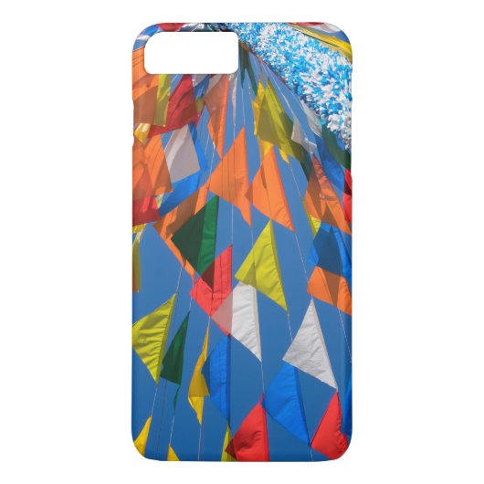 Coques Case-Mate iPhone Décoration du drapeau triangulaire (Dos)