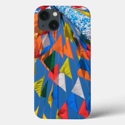 Coques Case-Mate iPhone Décoration du drapeau triangulaire (Verso)