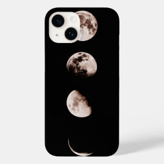 Coque Pour iPhone 14 Décoration murale des phases de la lune – Décorati