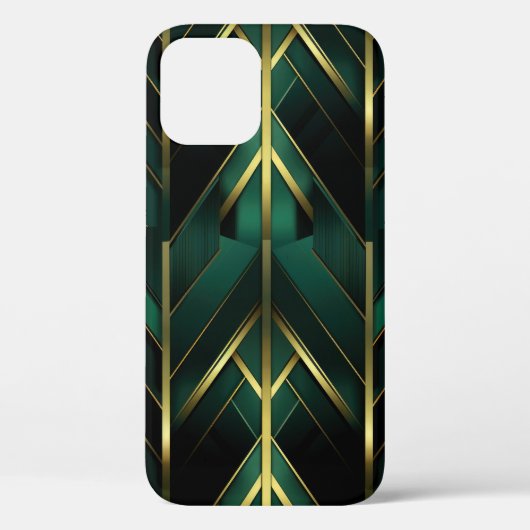 Coques Case-Mate iPhone Décoration Verte (Verso)