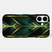 Coques Case-Mate iPhone Décoration Verte (Verso (horizontal))