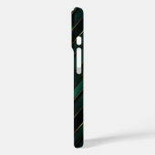 Coques Case-Mate iPhone Décoration Verte (Verso / Gauche)