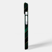 Coques Case-Mate iPhone Décoration Verte (Verso / Gauche)