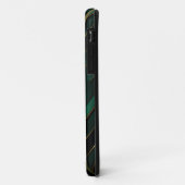 Coques Case-Mate iPhone Décoration Verte (Dos/Gauche)