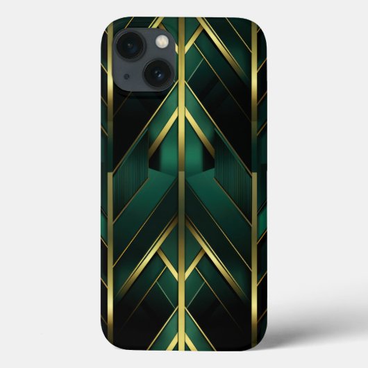 Coques Case-Mate iPhone Décoration Verte (Verso)
