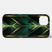 Coques Case-Mate iPhone Décoration Verte (Verso (horizontal))
