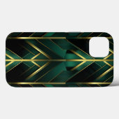 Coques Case-Mate iPhone Décoration Verte (Verso (horizontal))