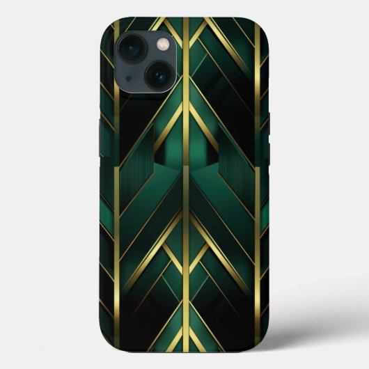 Coques Case-Mate iPhone Décoration Verte (Verso)