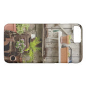 Coques Case-Mate iPhone Décorations sur clôture en bois, île Catalina, (Dos (Horizontal))