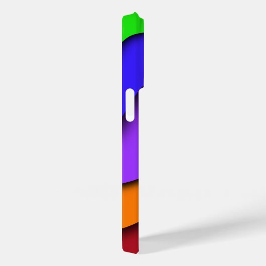 Coques Case-Mate iPhone Découpe 3D Rainbow (Verso / Droite)