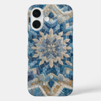 Découpe Kaleidoscope de flocon de neige rétro