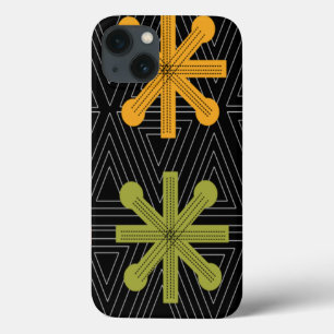 Case-Mate iPhone Case Découpe moderne de Starburst au milieu du siècle
