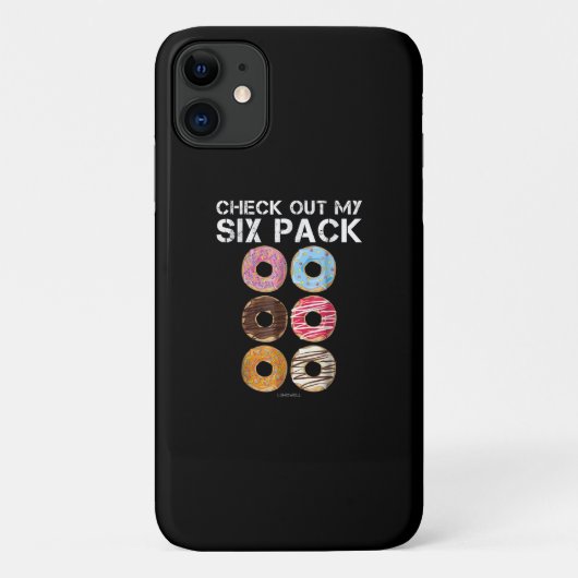 Coques Case-Mate iPhone Découvrez Mon Donut Six Pack - Gymnase Drôle (Dos)