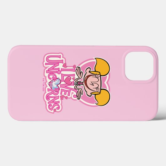 Coques Case-Mate iPhone Dee Dee - I Love Unicorns (Verso (horizontal))