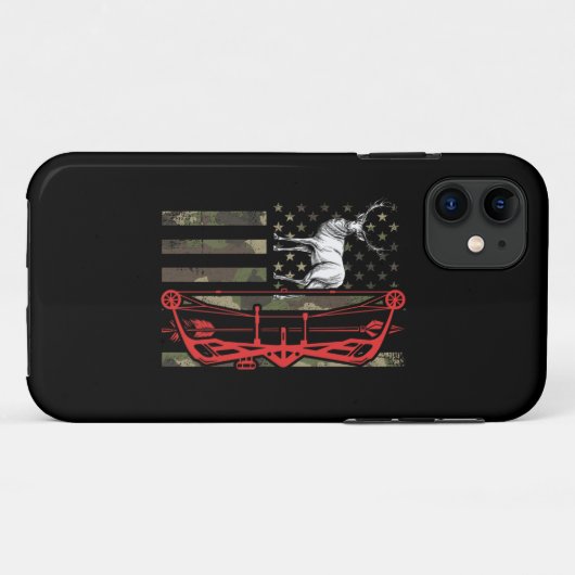 Coques Case-Mate iPhone Deer hunter bow hunting (Dos (Horizontal))