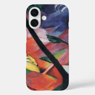 Coques iPhone 16 Deer in the Forest II par Franz Marc; Reh im Walde