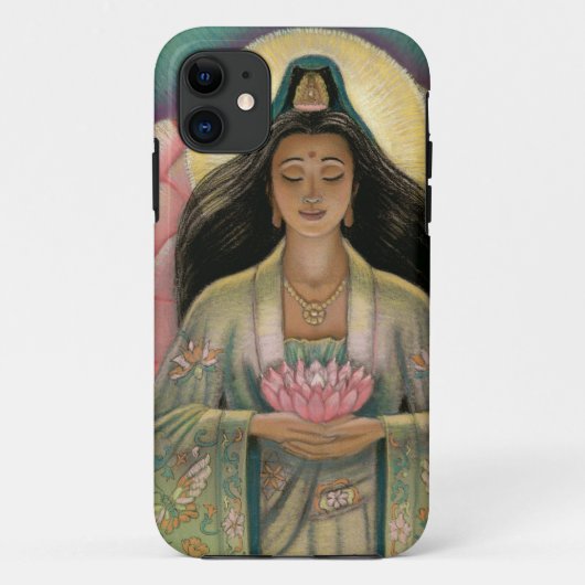Coques Case-Mate iPhone Déesse de Kuan Yin de cas de l'iPhone 5 de (Dos)