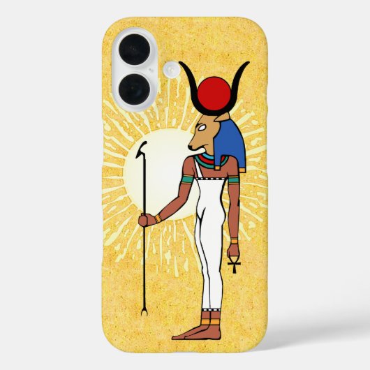 Coques Case-Mate iPhone Déesse égyptienne antique Hathor (Verso)