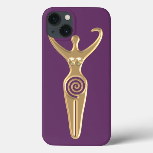 Coques Case-Mate iPhone Déesse en spirale (Verso)