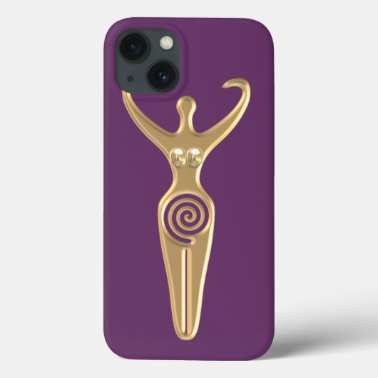 Coques Case-Mate iPhone Déesse en spirale (Verso)