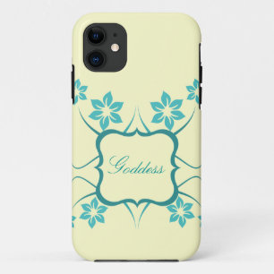 Etui iPhone Case-Mate Déesse Floral iPhone 5 BT Coque, Turquoise