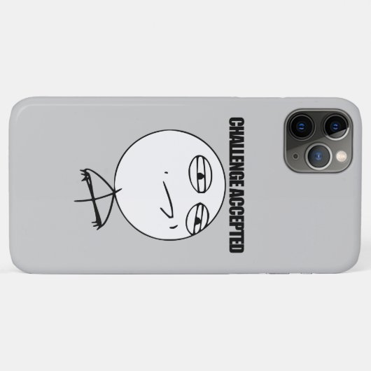 Coques Case-Mate iPhone Défi admis (Dos (Horizontal))