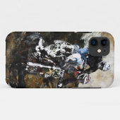 Coques Case-Mate iPhone "Défi coureurs de Saleté-Vélo de motocross à (Dos (Horizontal))