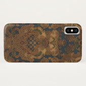 Coques Case-Mate iPhone Défilement Or En Cuir Faux (Dos (Horizontal))