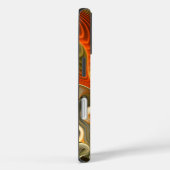 Coques Case-Mate iPhone Définir les phasers Abstraits Flames orange (Verso / Droite)