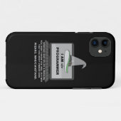 Coques Case-Mate iPhone Définition amusante du programmeur (Dos (Horizontal))