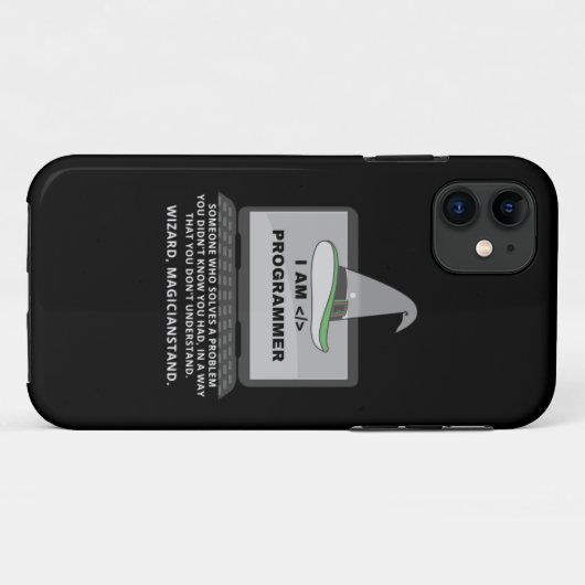 Coques Case-Mate iPhone Définition amusante du programmeur (Dos (Horizontal))