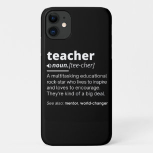 Case-Mate iPhone Case Définition de l'enseignant - Drôle Enseignant Ense