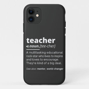 Case-Mate iPhone Case Définition de l'enseignant - Drôle Enseignant Ense