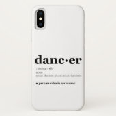 Coques Case-Mate iPhone Définition d'un danseur (Dos)