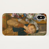 Coques Case-Mate iPhone Degas Une Femme assise à côté d'un vase de fleurs (Dos (Horizontal))