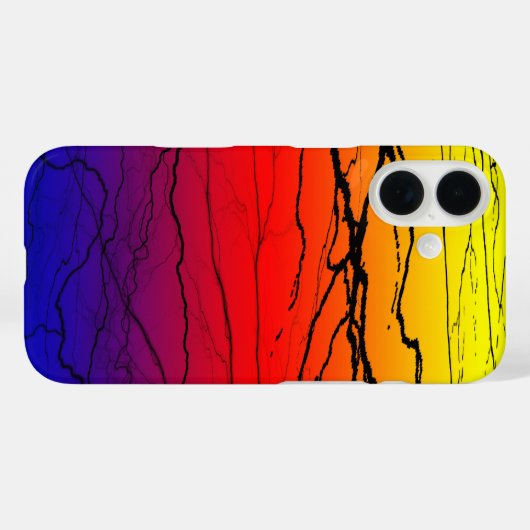 Coques Case-Mate iPhone Dégradé Abstrait (Verso (horizontal))