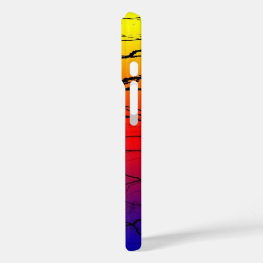 Coques Case-Mate iPhone Dégradé Abstrait (Verso / Gauche)