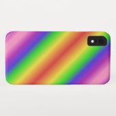 Coques Case-Mate iPhone Dégradé arc-en-ciel (Dos (Horizontal))