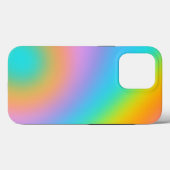 Coques Case-Mate iPhone Dégradé arc-en-ciel (Verso (horizontal))