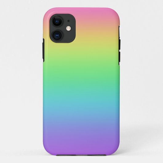 Coques Case-Mate iPhone Dégradé arc-en-ciel (Dos)