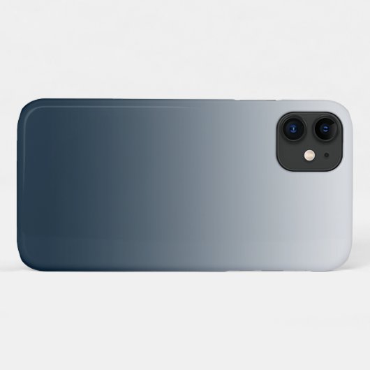 Coques Case-Mate iPhone Dégradé bleu (Dos (Horizontal))