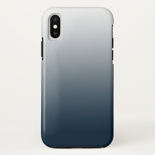 Coques Case-Mate iPhone Dégradé bleu (Dos)