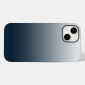 Coques Case-Mate iPhone Dégradé bleu (Verso (horizontal))