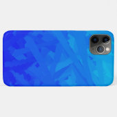 Coques Case-Mate iPhone Dégradé bleu Abstrait (Dos (Horizontal))
