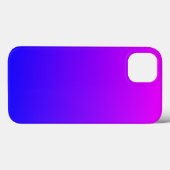Coques Case-Mate iPhone Dégradé bleu magenta (Verso (horizontal))