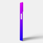 Coques Case-Mate iPhone Dégradé bleu magenta (Verso / Droite)
