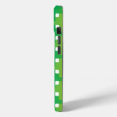 Coques Case-Mate iPhone Dégradé de couleur verte en couches (Verso / Gauche)