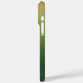 Coques Case-Mate iPhone dégradé d'olive à vert (Verso / Gauche)
